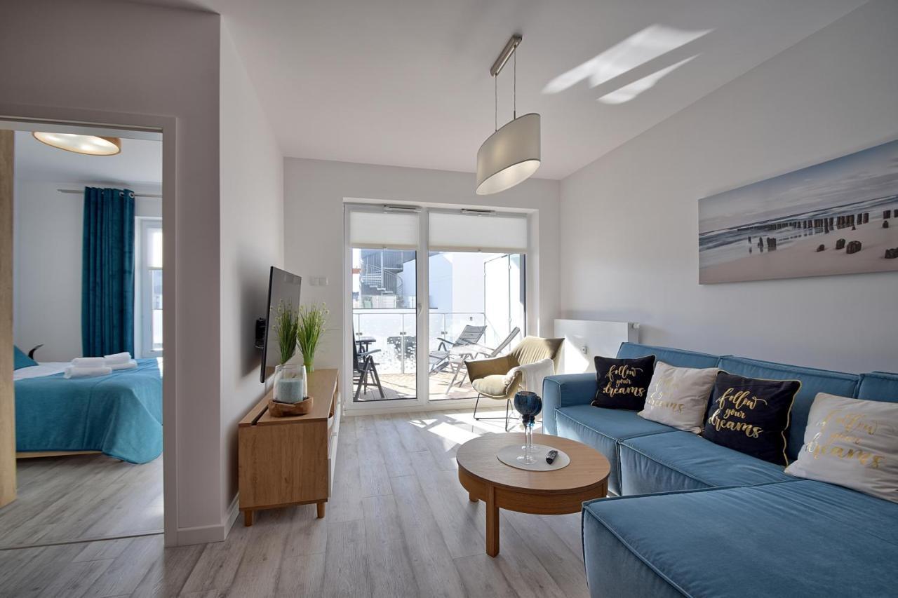 Apartament Nadmorskie Tarasy Spa Deluxe Kołobrzeg Esterno foto
