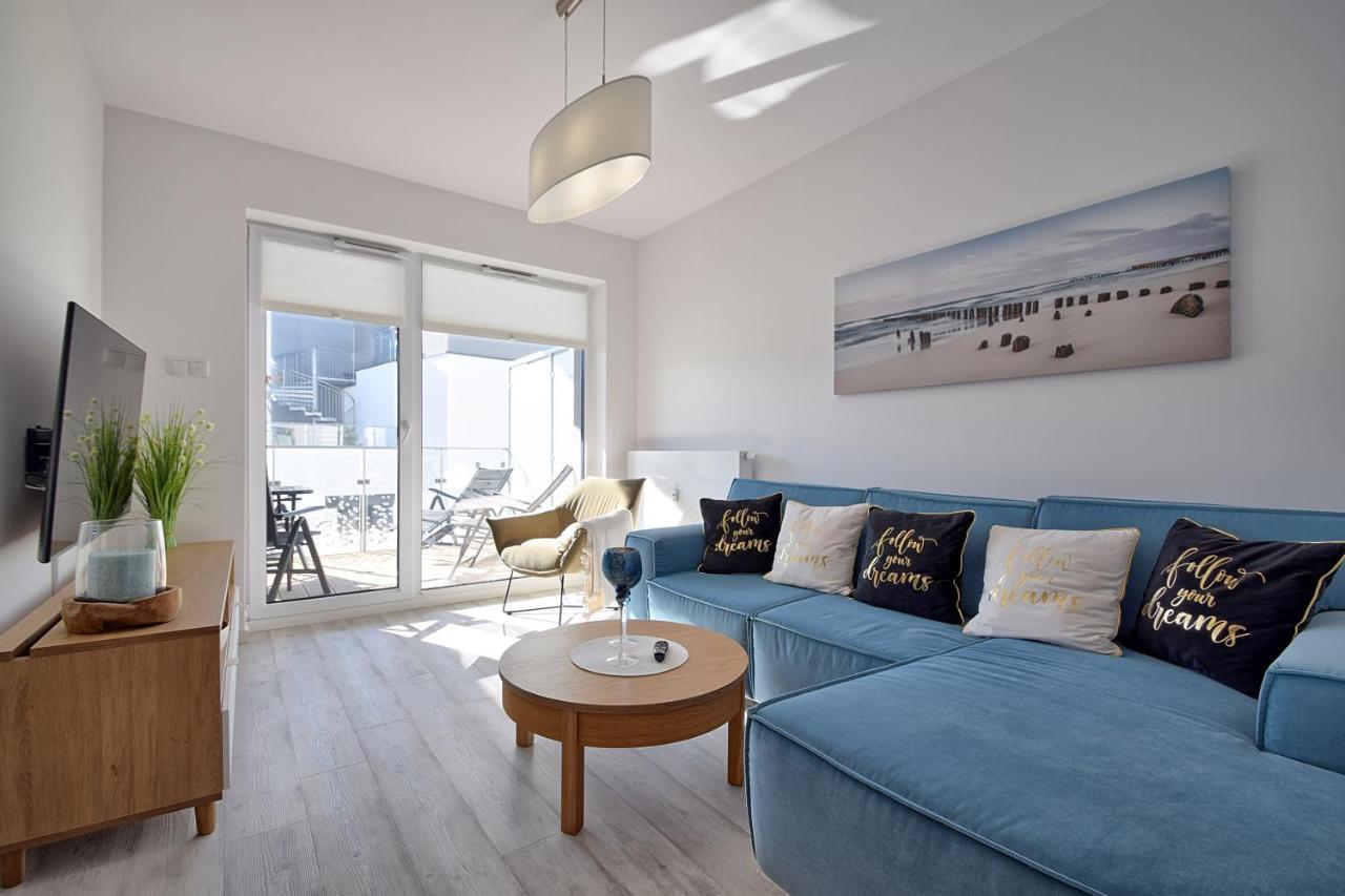 Apartament Nadmorskie Tarasy Spa Deluxe Kołobrzeg Esterno foto