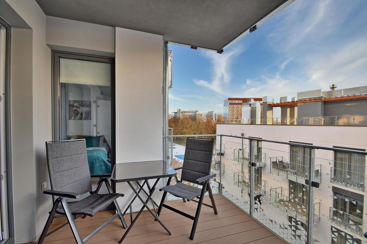 Apartament Nadmorskie Tarasy Spa Deluxe Kołobrzeg Esterno foto